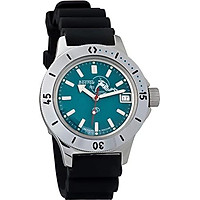 Vostok Amphibian Scuba Dude Automatic Mens Wristwatch Self-Winding Military Diver Amphibia Ministry Case Wrist Watch #120059/120378