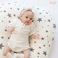 Gối chống trào ngược cho bé Rototo Bebe cao cấp nhập khẩu - Loại Cotton