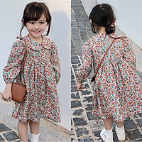 VT49Size90-130 (9-27kg)Váy đầm bé gái - Kiểu dáng công chúaThời trang trẻ Em hàng quảng châu