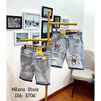 QUẦN SHORT JEAN NAM CHẤT BÒ CO GIÃN MẪU MỚI SIÊU HOT THỜI TRANG CAO CẤP AQ080