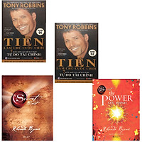 combo The Power - Sức Mạnh + Bí mật - The secret +Tiền làm chủ cuộc chơi 7 bước đơn giản để đạt được tự do tài chính