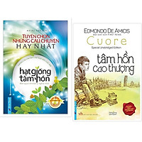 Sách - Combo Tuyển chọn những câu chuyện hay nhất Hạt giống tâm hồn + Tâm hồn cao thượng - FirstNews