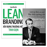 Combo Xây Dựng Thương Hiệu Tinh Gọn + Lời Tự Thú Của Một Bậc Thầy Quảng Cáo (Bộ 2 Cuốn)
