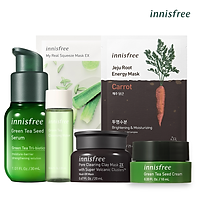 Bộ sản phẩm làm sạch và cấp ẩm tức thì cho da Innisfree