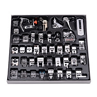 42 Pcs Sewing Machine Presser Feet Set, Professional Sewing Crafting Presser Foot Feet for Janome Brother Singer Sewing