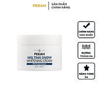 Kem Dưỡng Trắng Nâng Tone Pekah Melting Snow Whitening Cream 50ml