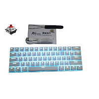 Bàn Phím Cơ Không Dây RK61 Red Switch- CHÍNH HÃNG Royal Kludge, 61 Phím, Nhỏ Gọn Nhẹ.