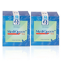 Combo 2 hộp Trà thảo mộc MediQueen - Giúp ăn ngon, ngủ ngon - cải thiện cân nặng vóc dáng