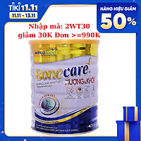 Sữa bột Bonecare xương và khớp 400g: dành cho người lớn bổ sung GLUCOSAMINE tạo dịch nhờn cho khớp, giúp phòng ngừa đau xương khớp, viêm khớp, đặc biệt là người bệnh xương và khớp.