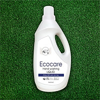 Nước Rửa Tay Bồ Hòn Hữu Cơ ECOCARE 1 lít - Sạch khuẩn, chăm sóc da tay, tinh dầu khử mùi - Mẫu mới 2020