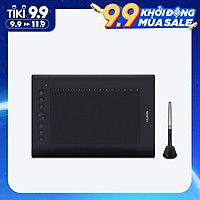 Bảng Vẽ Đồ Họa Điện Tử HUION H610PRO V2 USB Kèm Bút Vẽ Có Pin Huion - Đen