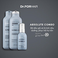 Bộ Dầu Gội Xả Và Serum Dr.FORHAIR/Dr For Hair Dưỡng Tóc Nhuộm Và Phục Hồi Tóc Hư Tổn