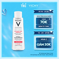 Nước tẩy trang Mineral Micellar Water cho da nhạy cảm Vichy Pureté Thermale 200ml