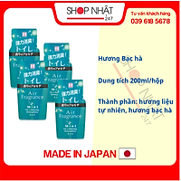 Combo Hộp khử mùi toilet hương bạc hà nội địa Nhật Bản
