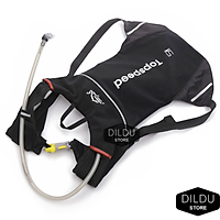 Áo Balo Chạy Bộ Mini Có Dải Phát Quang - Túi Đựng Nước - Bản Nâng Cấp Dung Tích Đựng Đồ 5L