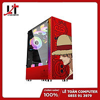 Case máy tính Desktop MIK DT03 RED LUFFY - Hàng Chính Hãng