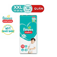 Tã Quần Pampers Giữ Dáng Mới Gói Cực Đại M74/XL62/XXL56/L68
