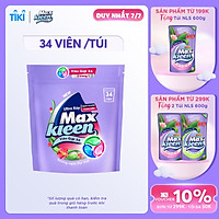 Túi viên giặt xả MaxKleen Hương ngày thư thái (34 viên/ túi)