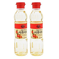 Combo 2 Chai Dấm Táo Hàn Quốc 500ml