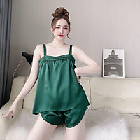 Đồ Ngủ Nữ Đồ Ngủ Sexy lụa Satin cao cấp mềm mại xinh xắn < 60KG
