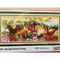 Tranh đính đá Mã Đáo Thành Công ( chưa đính) - 88563