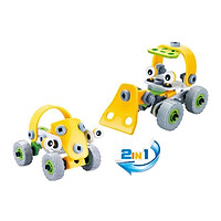 Đồ chơi phát triển kỹ năng Steam - Đồ chơi lắp ghép Build&Play - lắp ghép mô hình xe nâng - cần cẩu - ô tô - xe máy - máy bay Toyshouse 7703 - 7721 - 7722 -7754