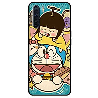 Ốp lưng dành cho Oppo Reno 3 - Oppo A91 mẫu Mèo Máy Nháy Mắt