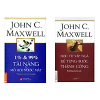 Combo sách tư duy để thành công :1% & 99% – Tài Năng & Mồ Hôi Nước Mắt +Học Từ Vấp Ngã Để Từng Bước Thành Công( Tặng Bookmark Green Life )