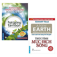Combo 2 Cuốn Sách Kỹ Năng Thức Tỉnh Cả Thế Giới: Thức Tỉnh Mục Đích Sống (Tái Bản 2019) + Hạt Giống Tâm Hồn - Tuyển Chọn Những Câu Chuyện Hay Nhất / Tặng Kèm Bookmark Happy Life