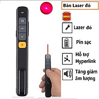 Bút trình chiếu đèn lazer màu xanh cho màn hình TV, máy chiếu dùng pin sạc