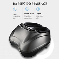 Máy massage Chân Túi Khí Hồng Ngoại Xoa Bóp, Bấm Huyệt 4D Cao Cấp