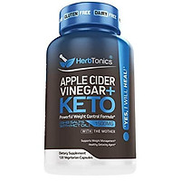 5x Potent Apple Cider Vinegar Capsules with Mother + BHB SALTS Keto Diet Pills With MCT OIL, Fat burner & Weight Loss Supplement Formula Keto Pills For Women Men Appetite Suppressant ACV Detox Support