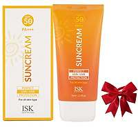 Kem chống nắng trắng da, kiềm dầu ISK Perfect Protection Sun Cream SPF 50 PA +++ Hàn quốc 70ml/ Hộp TẶNG KÈM 1 NƠ