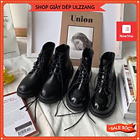 Giày ulzzang boots cổ cao đơn giản ảnh thật cuối