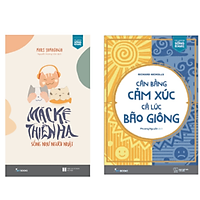 Combo 2Q : Mặc Kệ Thiên Hạ Sống Như Người Nhật + Cân Bằng Cảm Xúc Cả Lúc Bão Giông (Tặng Bookmark)