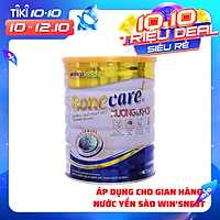 Sữa bột Bonecare xương và khớp 400g: dành cho người lớn bổ sung GLUCOSAMINE tạo dịch nhờn cho khớp, giúp phòng ngừa đau xương khớp, viêm khớp, đặc biệt là người bệnh xương và khớp.