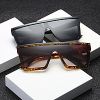 Universal Women Fashion Large Square Frame Sunglasses UV400 Sunglasses
