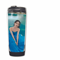 Bình đựng nước nhựa IN HÌNH Triệu Lệ Dĩnh thần tượng idol