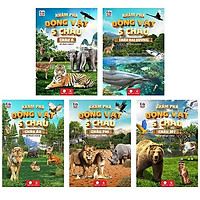 Bộ Sách Khám Phá Động Vật 5 Châu (Trọn Bộ 5 Quyển)