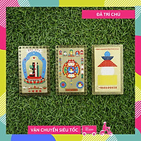 Miếng vàng kinh chú Phật cầu tài lộc thịnh vượng linh ứng
