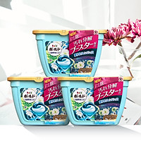 COMBO 3 hộp Viên giặt xả P&G BOLD Lip Happiness x 17 viên (xanh)