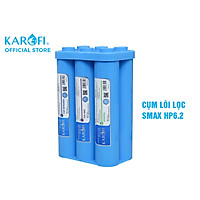 Bộ lõi máy lọc nước KAROFI Smax hiệu suất cao HP 6.2 - Hàng chính hãng