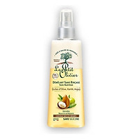 Xịt dưỡng tóc phục hồi tóc hư tổn chiết xuất Dầu Argan, Bơ Hạt Mỡ, Dầu Olive Le petit Olivier 150ml