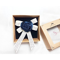 Cài Áo Nữ Sam Handmade Hoa Hồng Cổ Điển Thanh Lịch CA003, Thích Hợp Cài Váy Đầm, Áo Vest