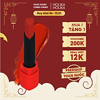 Son lì mềm mịn lâu trôi Holika Holika Heartcrush Lipstick Comfort Velvet
