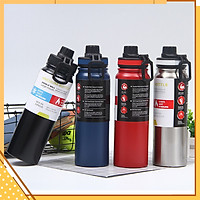 Bình giữ nhiệt Inox 304 có ngăn pha trà 24h giữ lạnh cao cấp thể thao dung tích 800ml BGN11