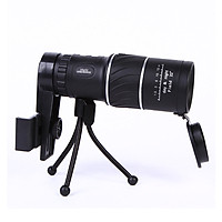 16x52 Zoom HD Smartphone Monocular Telescope Lens Hiking Scope with Antislip Tripod