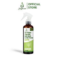 Bình xịt Phòng tinh dầu đuổi muỗi & côn trùng 280ml JULYHOUSE