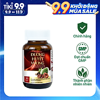 Viên Uống Hỗ Trợ Giảm Đường Huyết và Giảm Nguy Cơ Biến Chứng Của Đái Tháo Đường - Đường Huyết Vương Hủ 30 viên