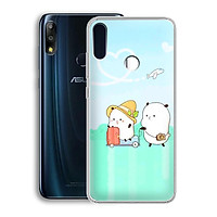 Ốp lưng dẻo cho điện thoại Zenfone Max Pro M2 - 01219 7880 LOVELY08 - Hàng Chính Hãng